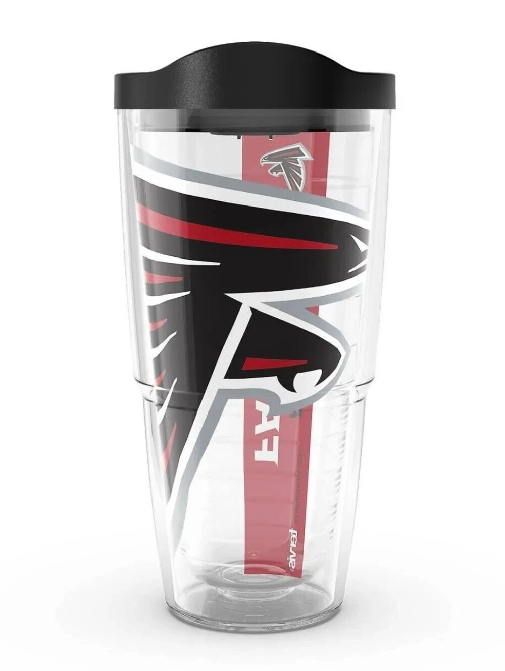 ATLANTA FALCONS, 24oz DOUBLE WALL,  TUMBLER FROM TERVIS  WITH LID INCLUDED